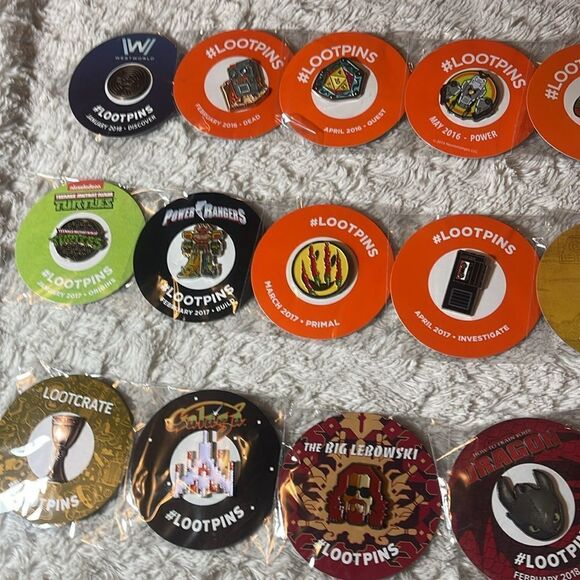#lootpins bundle  - Picture 7 of 7